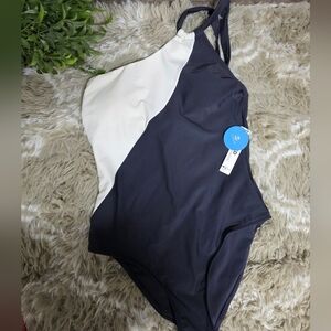 NWT Cupshe Saint Tropez Colour Block One Piece C